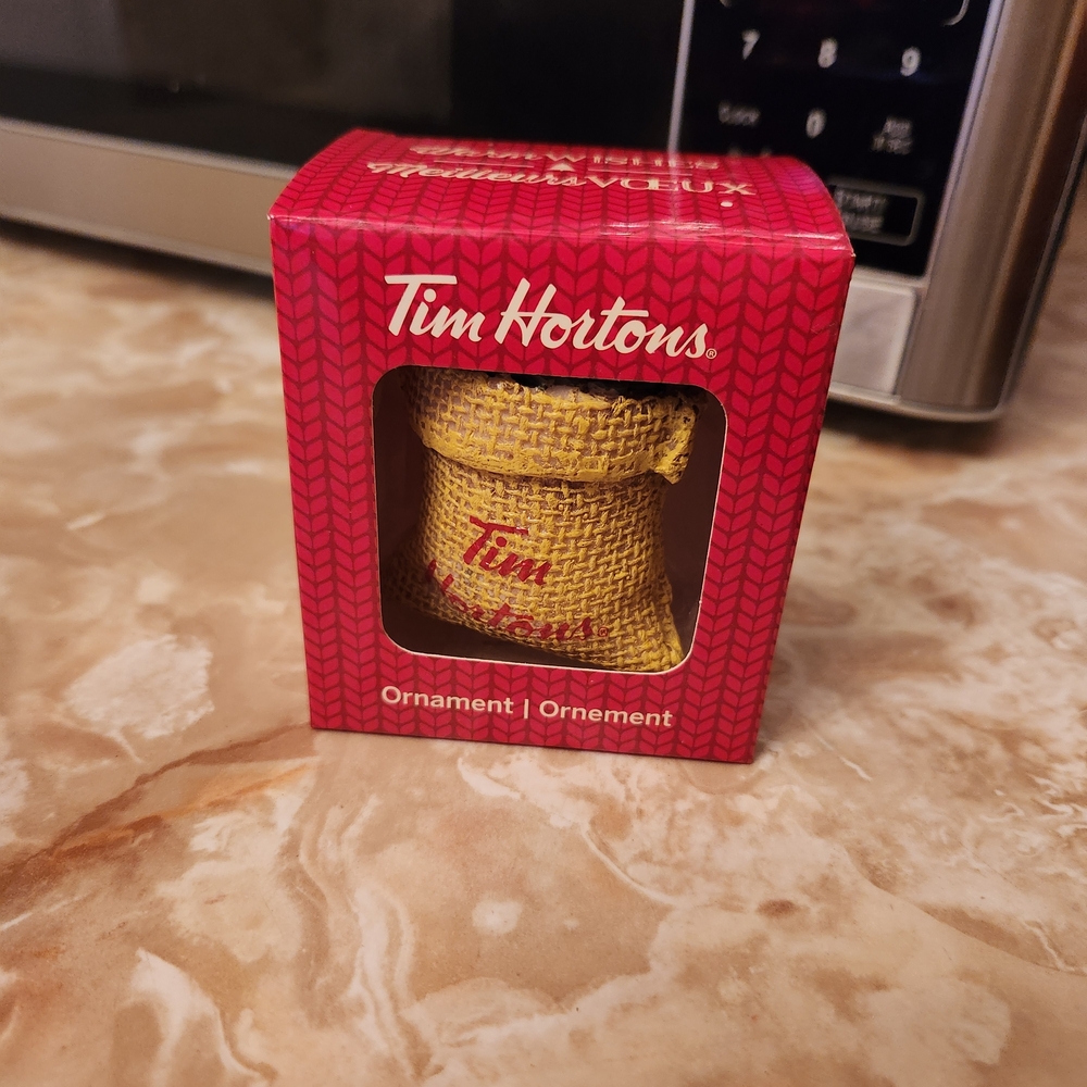 Tim Hortons Coffee Holiday Ornament